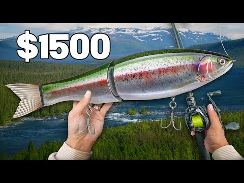 Fishing a $1.500 (!!!) Swimbait for Mountain Giants... 🏔️🐊