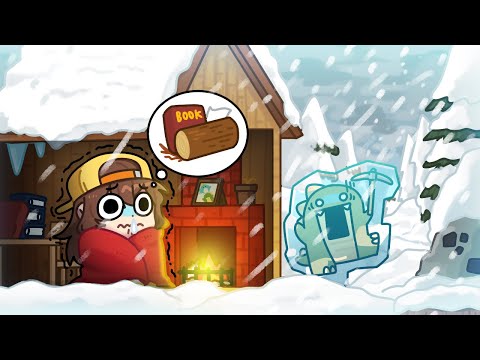 추위에 얼어붙어버린 마크에서 살아남기