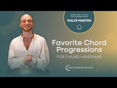 Favorite Chord Progressions for D Kurd Handpans | Handpan Tutorial with Malte Marten