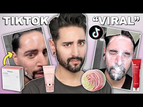 tiktokers have been lying again! Testing viral skincare products