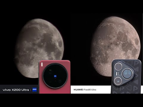 Huawei Pura 80 Ultra &amp; Vivo X200 Ultra: Zoom Comparison and RAW files.