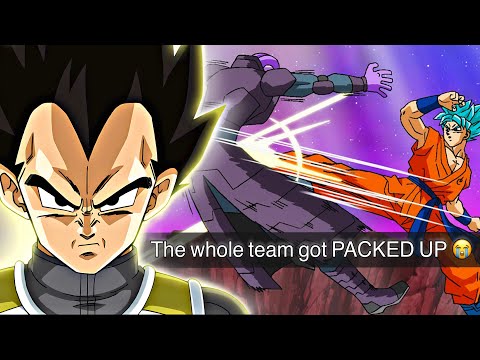 GOKU AND VEGETA HUMBLED UNIVERSE 6