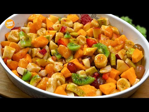 Best Fruit Chaat Recipe,Chatpata Fruit chaat,Ramzan Special Recipe,Iftar recipe by Samina Food Story