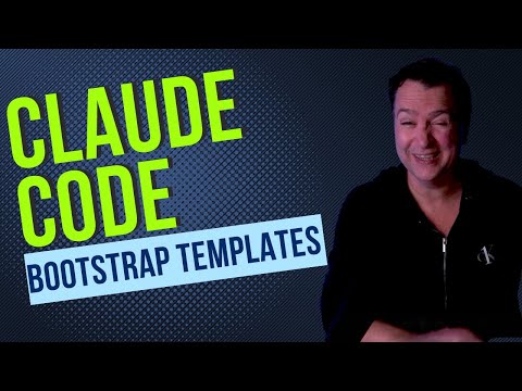 Claude Code + Templates: Bootstrap Projects Fast