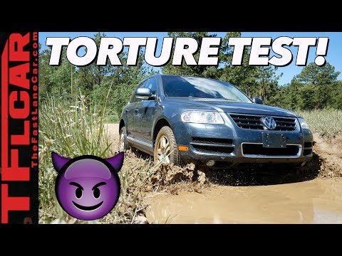 We're SHOCKED And Surprised By How Our Cheap VW Touareg Performed Off-Road!