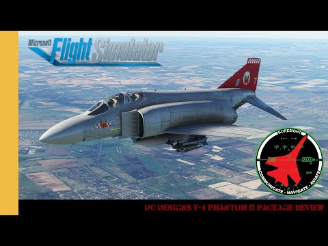 DC Designs F-4 Phantom II Package Preview | MSFS | Microsoft Flight Simulator