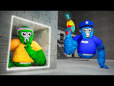 EXTREME Cops VS Robbers in Gorilla Tag...