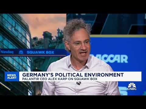 Alex Karp talks US software dominance, DOGE, and his book The Technological Republic | CNBC