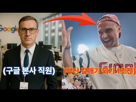 미국 구글 본사 직원, 사직구장에 무너진 이유 (롯데 자이언츠)
