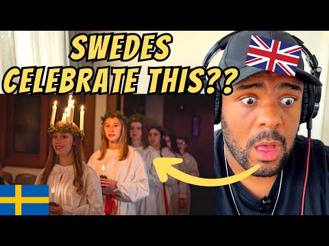 Brit Reacts to Luciatåg in Sweden