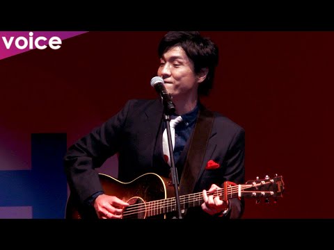 森山直太朗、授賞式で「花」「さくら」生歌唱　圧巻の歌声にトップアスリートから感動：HEROS AWARD 2022（歌唱ノーカット）