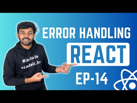 Error handling  in React | React Ep- 14 | code io - Tamil