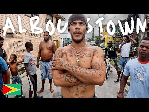 Albouystown - The Most Dangerous Hood in Guyana! (No-Go Zone) 🇬🇾