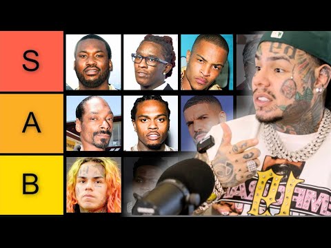 6ix9ine's Rat Rapper Tier List
