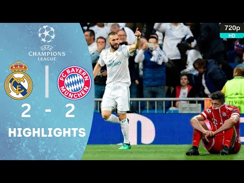 Real Madrid vs Bayern Munich 2-2 | Semi-Finals 2017/18 | Extended Highlights HD | Spanish Commentary