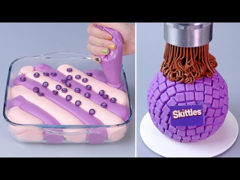 Fantastic Colorful Cake Decorating Ideas | So Tasty Melted Chocolate Cake Decorating Ideas