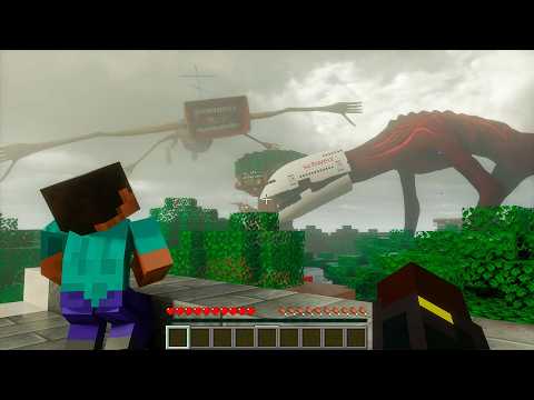 🔥 Surviving INFECTED SKY + MEGAHORN… Storm of Giants in Minecraft | Horror Survival Story