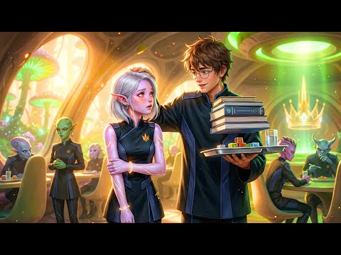 He Carried Her Books and Lunch Tray Daily—Not Knowing the Disabled Alien Girl Was Royal Blood.!