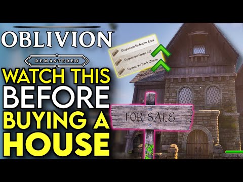 Best HOMES And How To Own Them ALL In Oblivion Remastered! | Oblivion Remaster Tips And Tricks