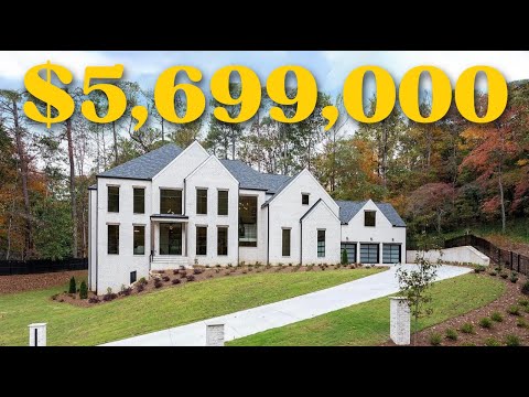 Inside a $5,699,000 Modern Mansion in Georgia!