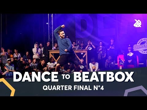 IAN EASTWOOD vs DYLAN MAYORAL feat. KRNFX & NAPOM | Dance Battle To The Beatbox 2018 | 1/4 Final