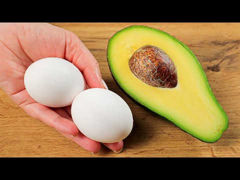 It's so delicious! A friend from Spain taught me how to cook avocado so deliciously!