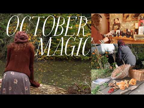 An English October | Autumn on the Allotment & Vintage Halloween Charm