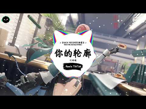 你的轮廓 (抖音DJ版) - 叶琼琳『星星慢慢把夜勾勒，月亮为寂寞上了色。』♪ || 一听就上头的音乐 | 抖音 | TikTok ♪