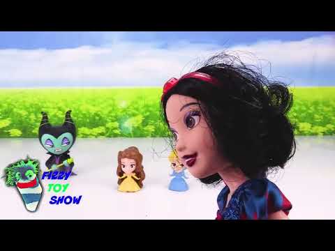 Fizzy Plays The Disk Drop Game With Disney Villain Maleficent | Fun Games For Kids