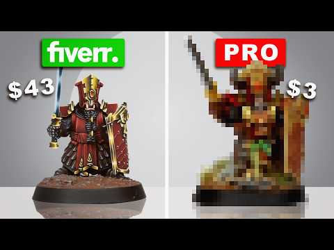 We asked the cheapest artists on Fiverr to paint our Warhammer - here's what we got!