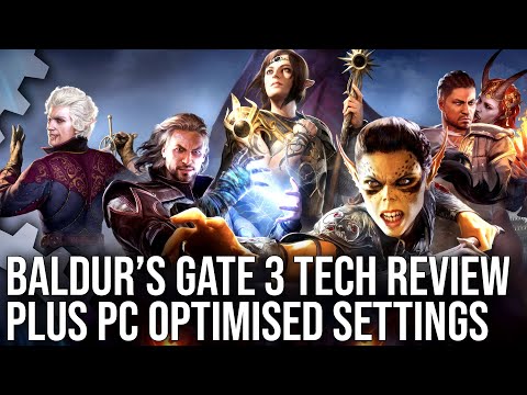 Baldur's Gate 3 PC - DF Tech Review - Graphics Analysis + Optimised Settings