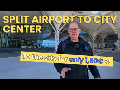 Split Airport to city center – The best and cheapest ways to get there! (€1.50 Only!)