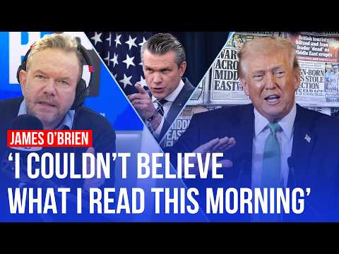 'Trump's made a pig's ear of Iran': James O'Brien