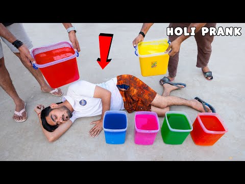 Extreme Holi Prank on My Team | होली पे सबके जबरदस्त मज़े ले लिए😂