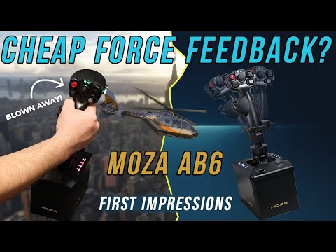 MOZA AB6 - This Force Feedback Joystick Blew My Mind In MSFS 2024