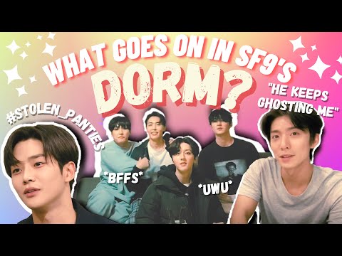 What goes on in SF9's dorm? Chaotic and cute moments (Part 2)
