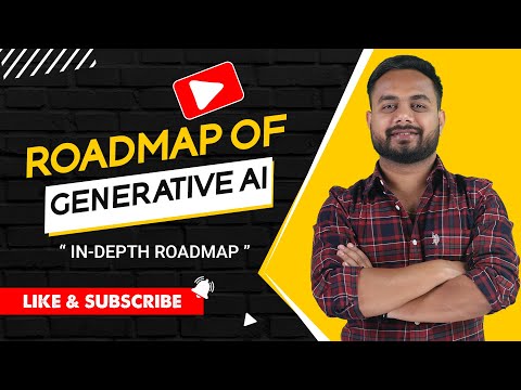 Generative AI In-Depth Roadmap from Beginner to Expert #generativeai #artificialintelligence