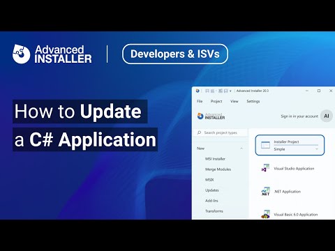 How to Update a C# Application (Manual or Automatically)