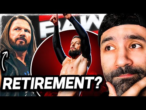 AJ STYLES RETIRING AT THE RUMBLE!? FINN BALOR PUSH IS HERE (Wrestling Hot Takes)