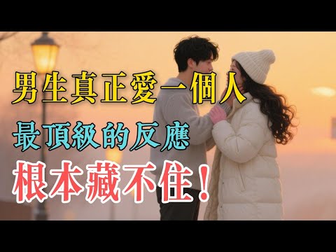 男生真正爱一个人最顶级的反应，根本藏不住！