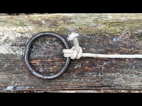 Every Bushcrafter Needs to Know this Knot: The Anchor Hitch