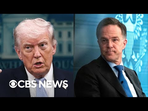 Trump criticizes NATO after talks with Rutte