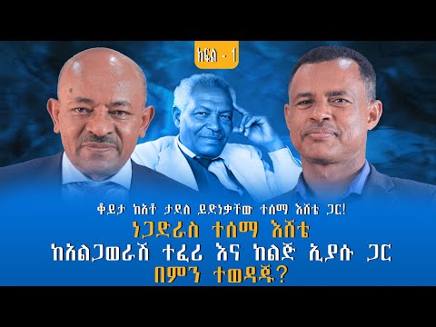 የባለቅኔው ምስጢራዊ  መልእክቶችና መሪር መዘዞቻቸው… ቆይታ ከአቶ ታደለ ይድነቃቸው ተሰማ እሸቴ ጋር! ክፍል - 1 @endalegetamultimedia 