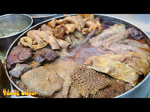 Beef Brisket Beef Entrails Beef Balls shop In HongKong,Over 60 years Old,  新蒲崗成記牛什粉麵 香港牛雜舖 Yummy