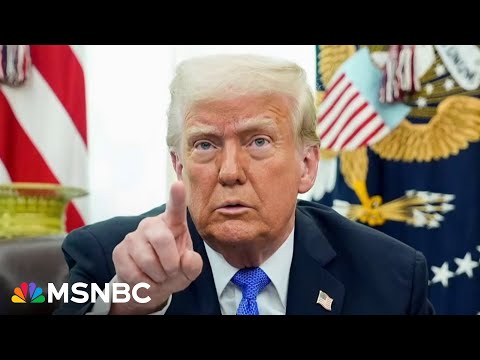 Trump digs in deeper, showing no sign of backing down on tariff despite consumer fears 