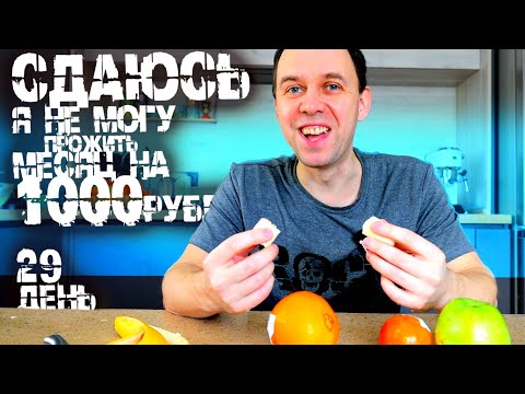 СДАЛСЯ В ПОСЛЕДНИЙ ДЕНЬ 😩 КАК ПРОЖИТЬ МЕСЯЦ НА 1000 РУБЛЕЙ ✔️ БЕСПЛАТНАЯ ЕДА В РОССИИ