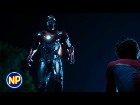 Iron Man Rescues Peter From Drowning | Spider-Man: Homecoming (2017) | Now Playing