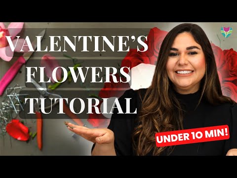 Valentine's Day Arrangement Tutorial | BloomNation