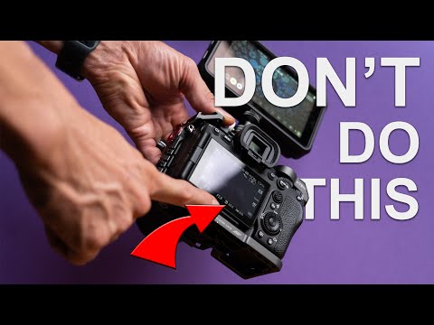 Low light with the Sony A7IV. Don't do this...