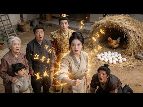 重生成小啞巴，怎知不僅能說話了更能言出法隨，想吃雞蛋家裡母雞當場下20個，壞人隨便降服！#首發新劇 #無腦劇 #完結短劇